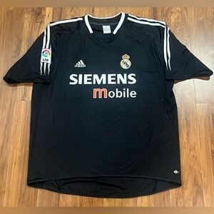 Vintage REAL MADRID 2004/2005 
Away Soccer Jersey ADIDAS - Size XL